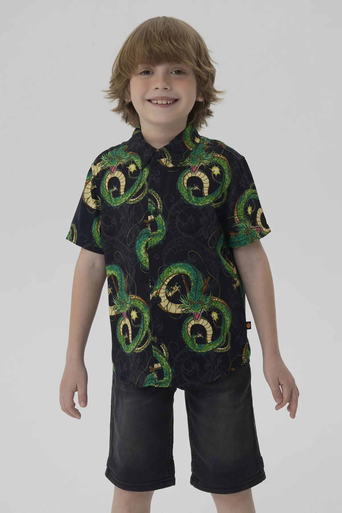 Camisa Dragon Ball Negro