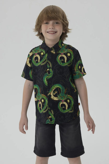 Camisa Dragon Ball Negro