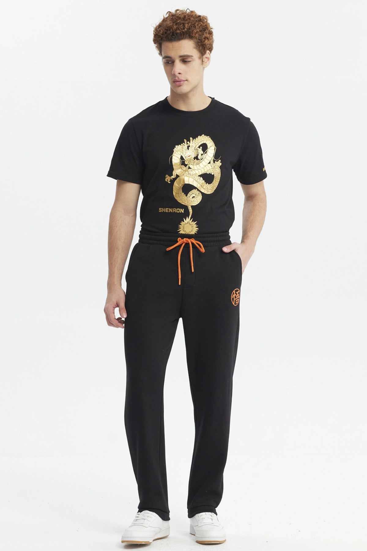 Pantalón Buzo Dragon Ball Negro