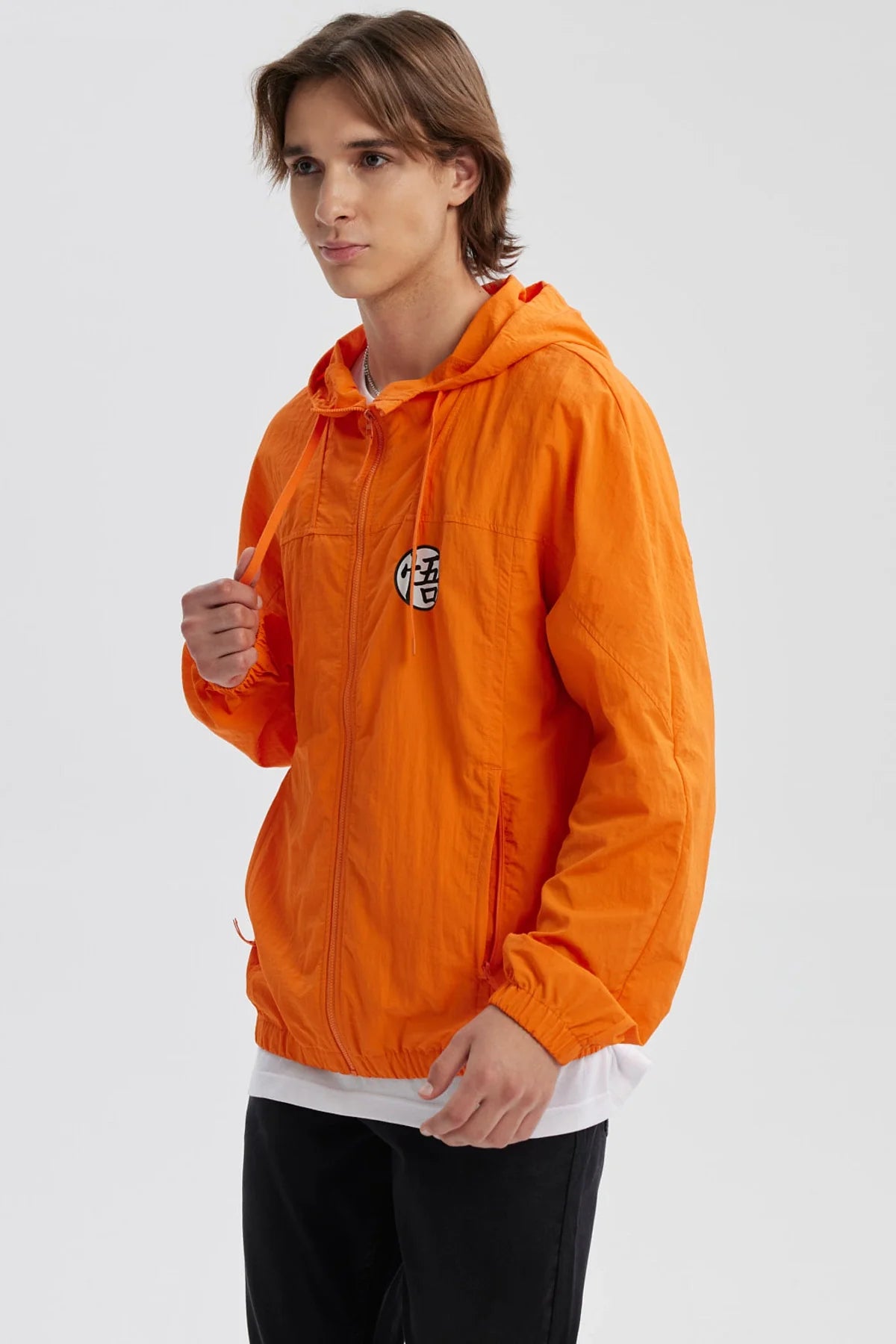 Cortavientos Dragon Ball Naranja
