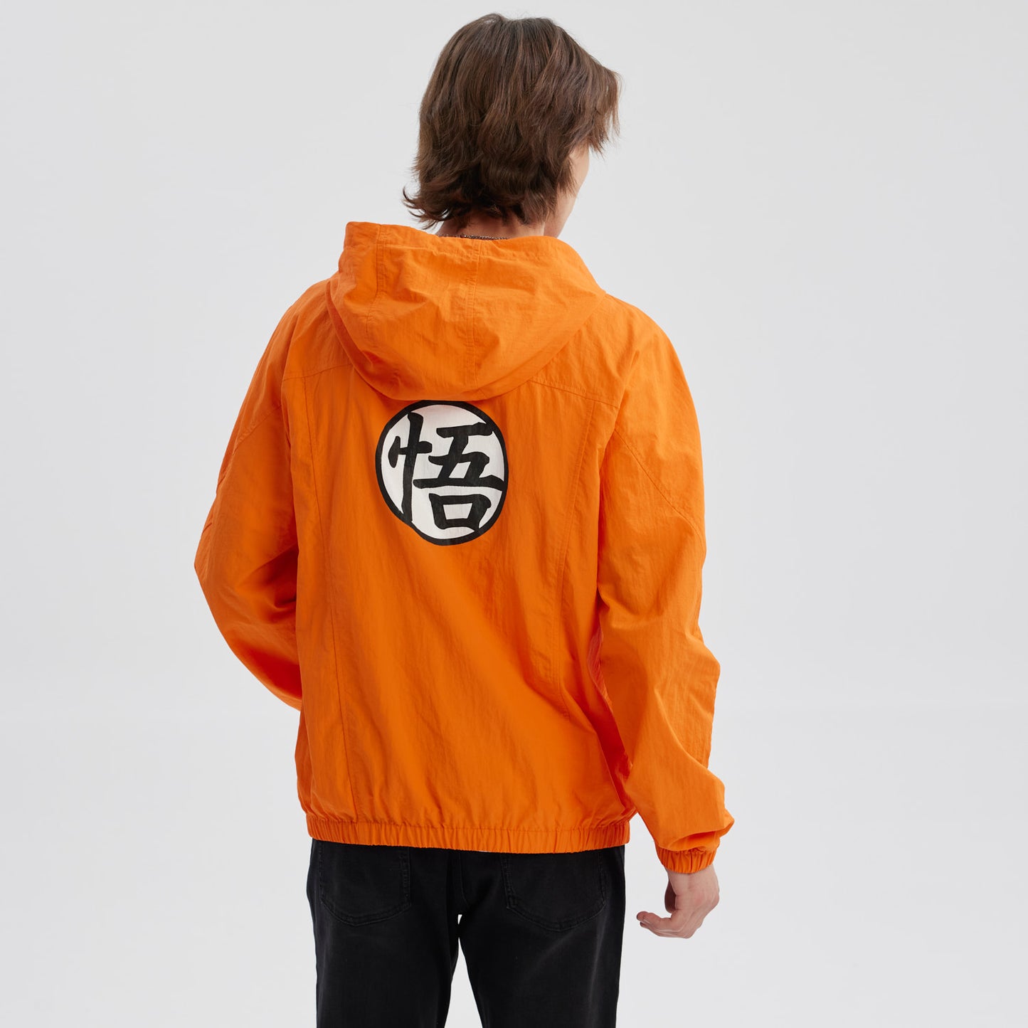 Chaqueta Cortavientos Dragon Ball Naranja