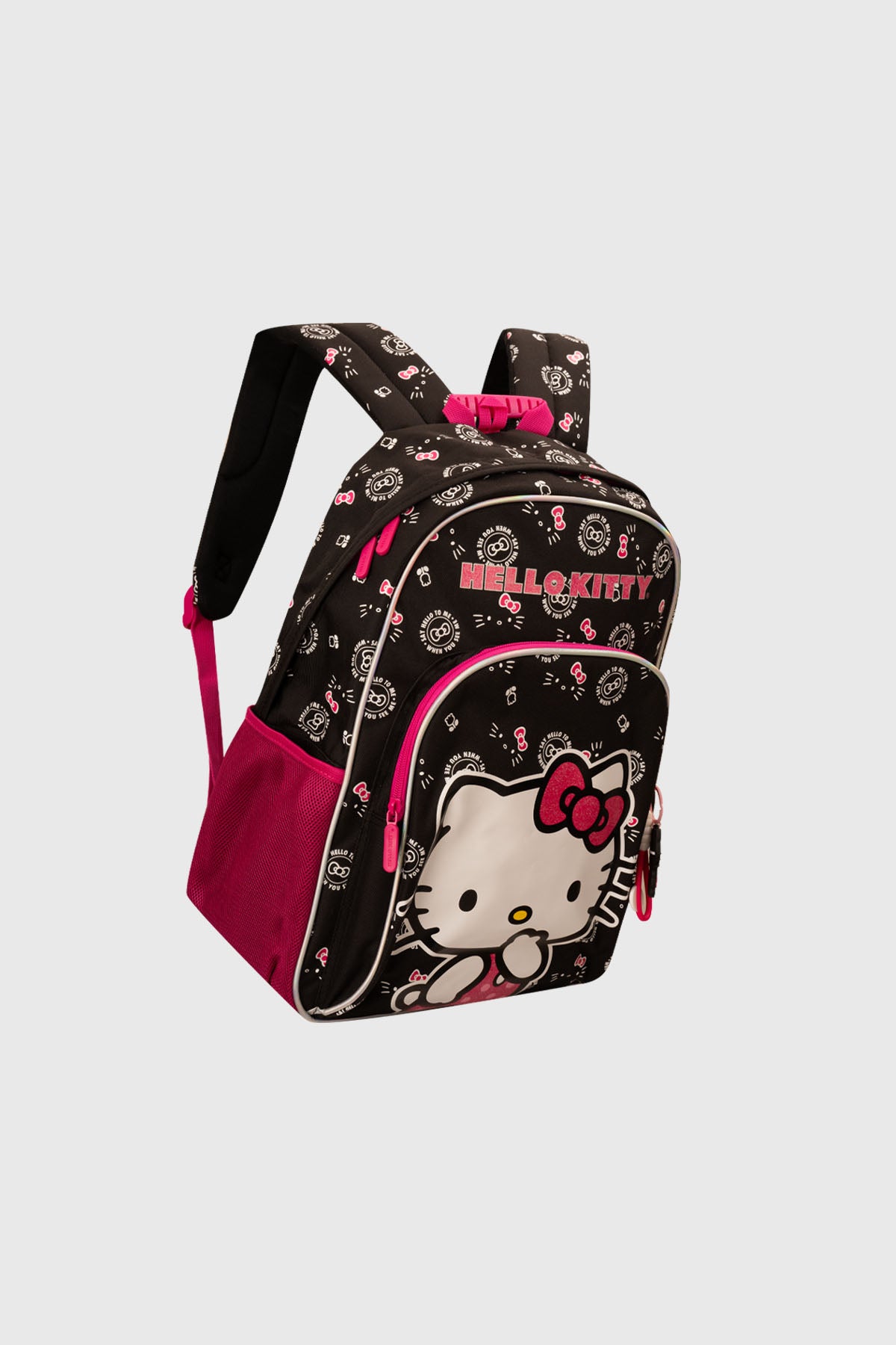 Mochila Hello Kitty Negra