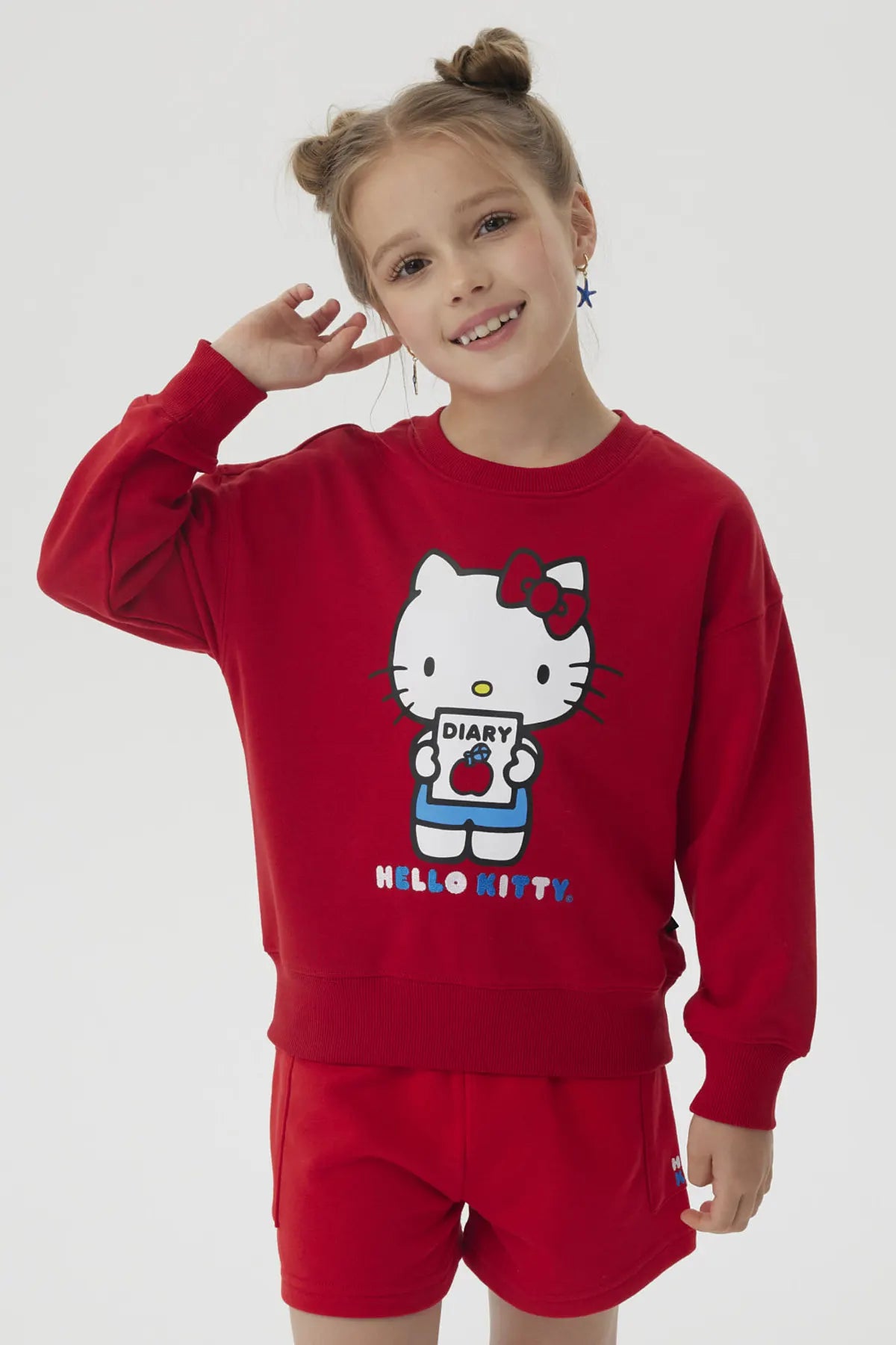 Polerón Hello Kitty Rojo