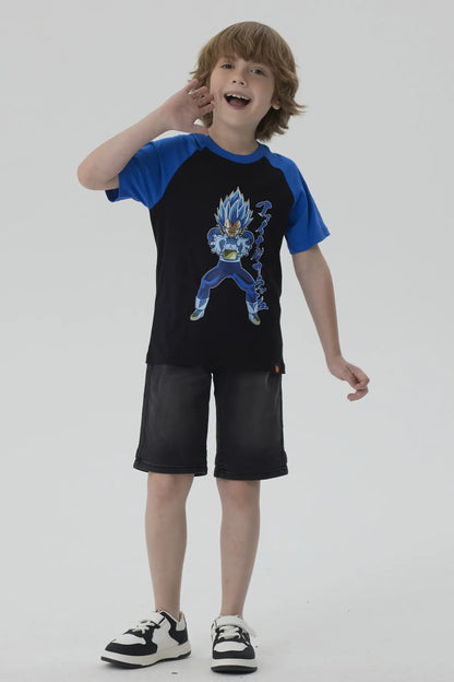 Polera Dragon Ball Negra