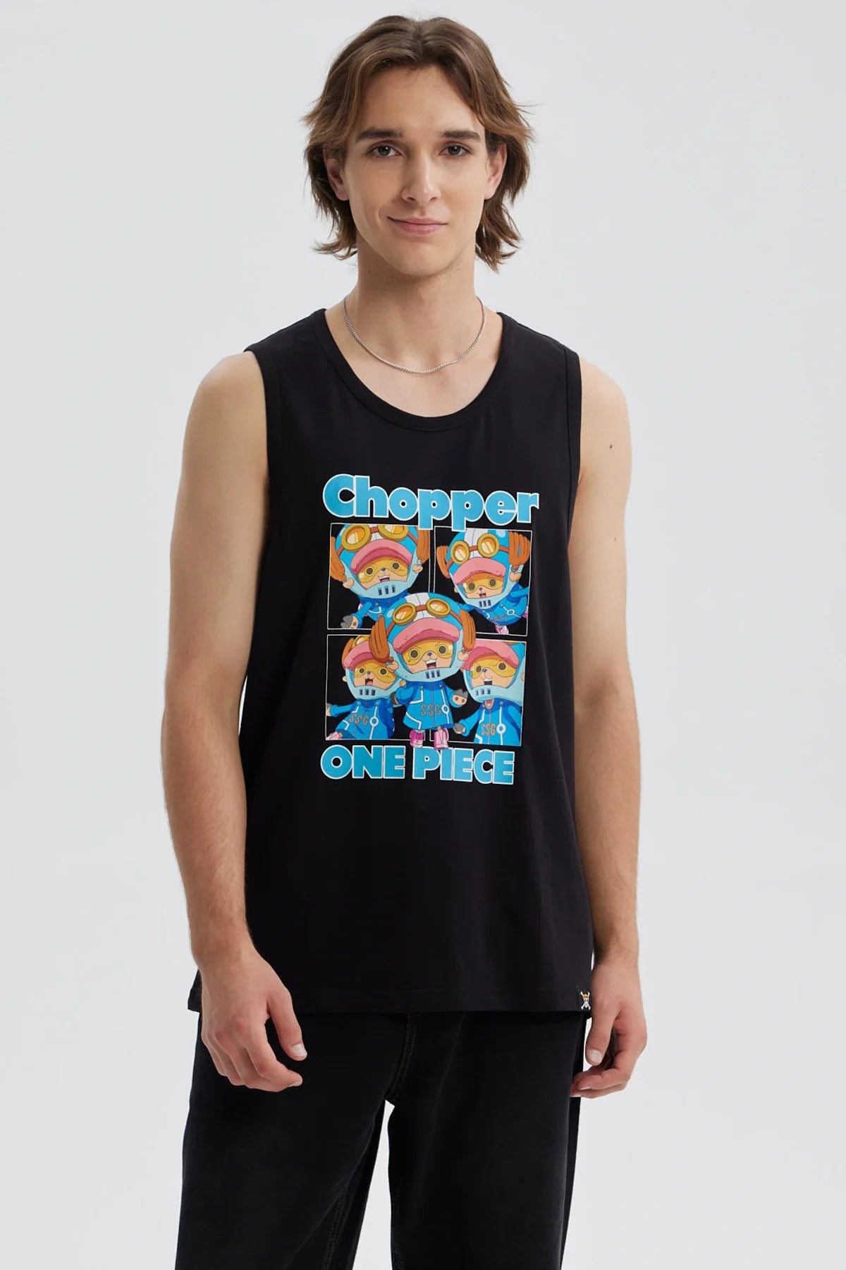 Polera One Piece Chopper Negra