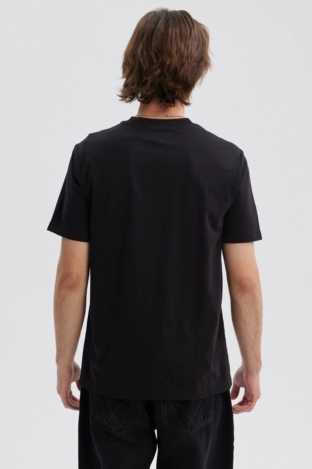 Polera Hombre One Piece Negra