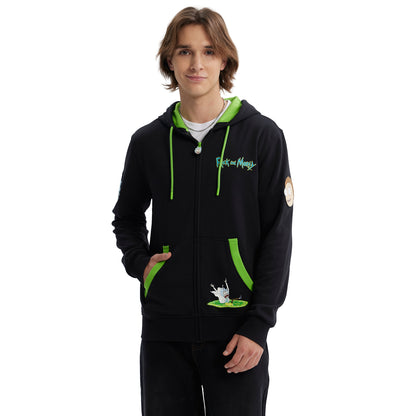 Polerón Rick & Morty Negro