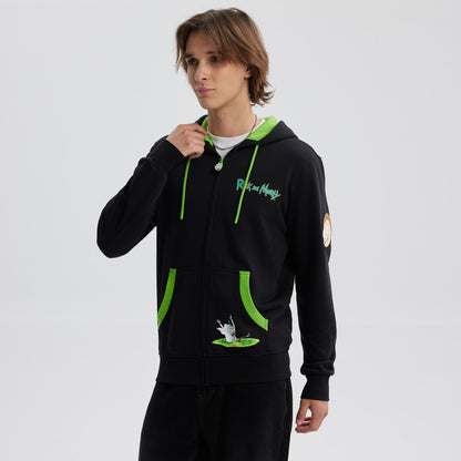 Polerón Rick & Morty Negro