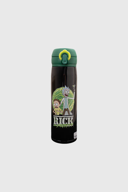 Termo - Botella Rick & Morty Negro 450 ml