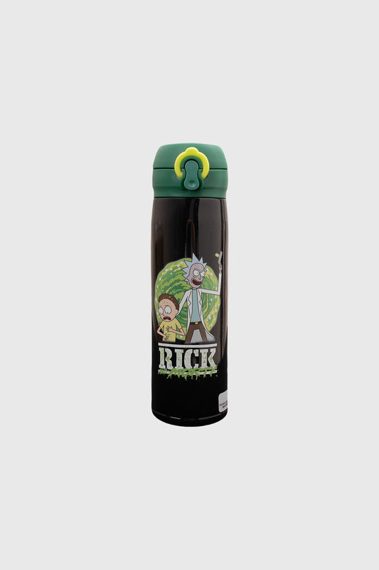 Termo - Botella Rick & Morty Negro 450 ml