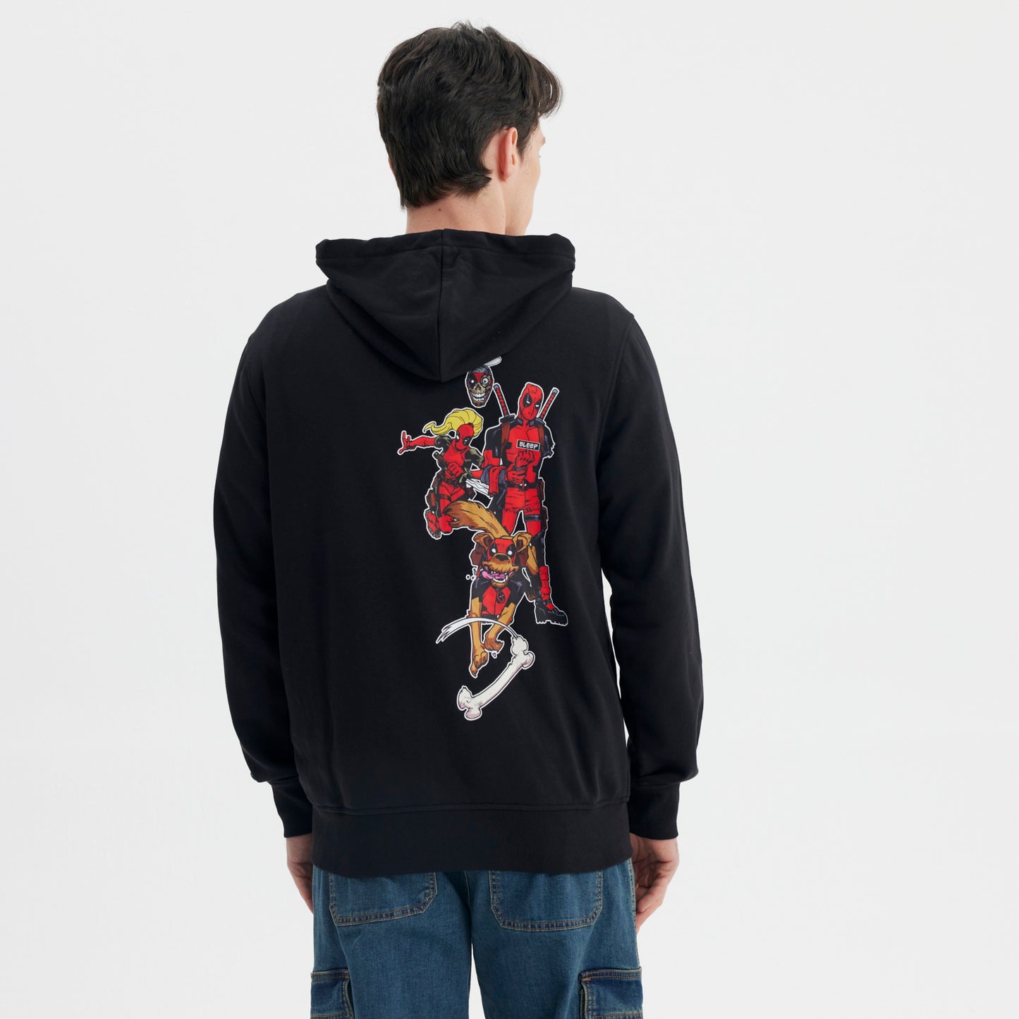 Polerón Deadpool Negro