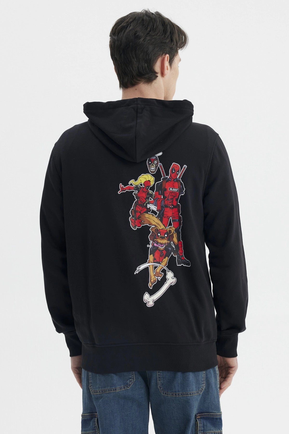 Polerón Deadpool Negro