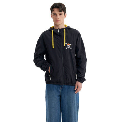 Cortavientos One Piece Negro