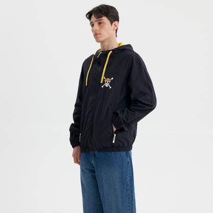 Cortavientos One Piece Negro