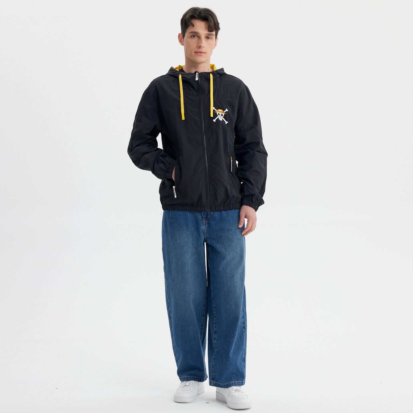 Cortavientos One Piece Negro