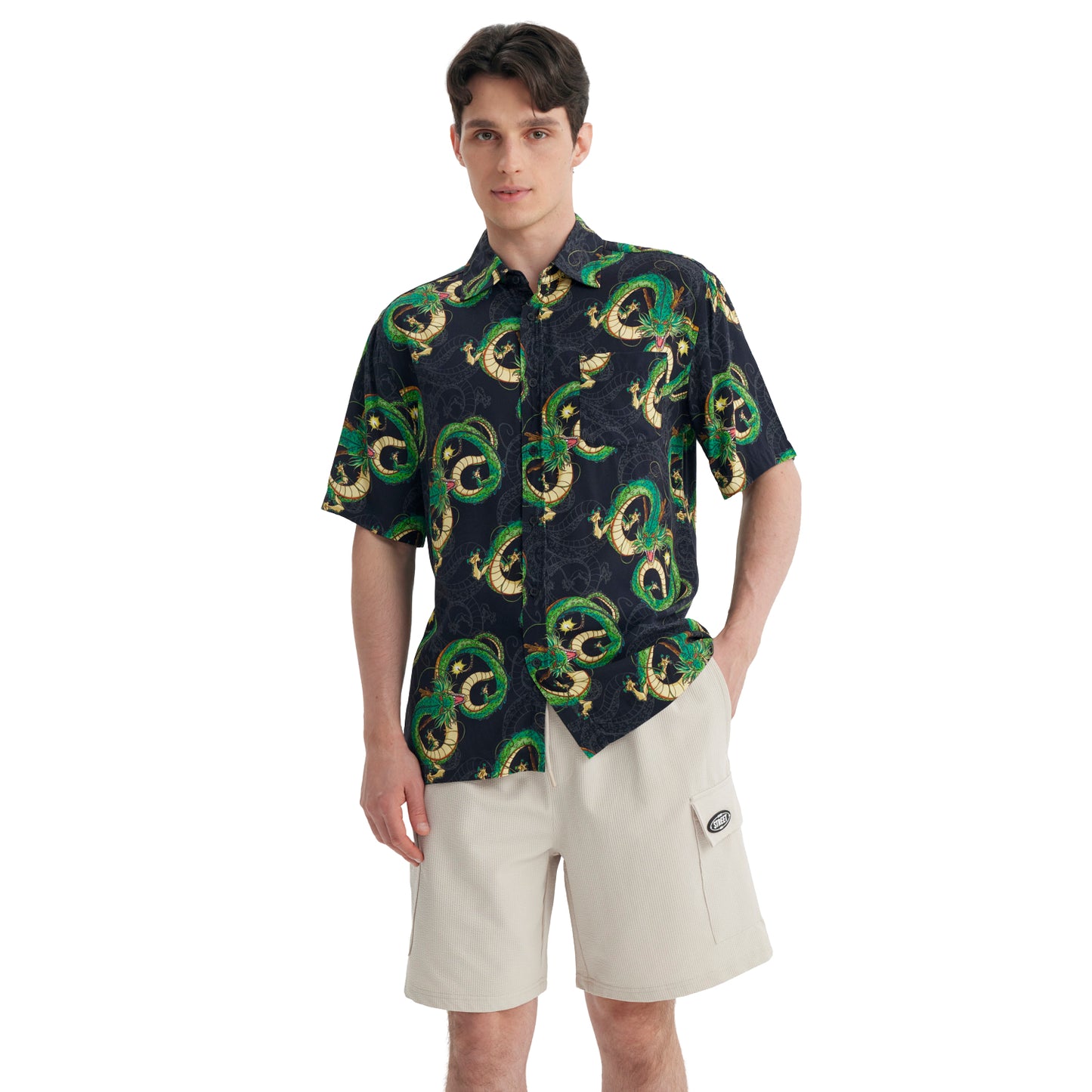 Camisa Dragon Ball Shenlong Negra