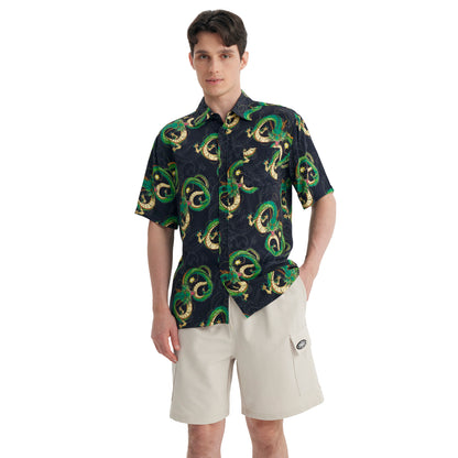 Camisa Dragon Ball Shenlong Negra