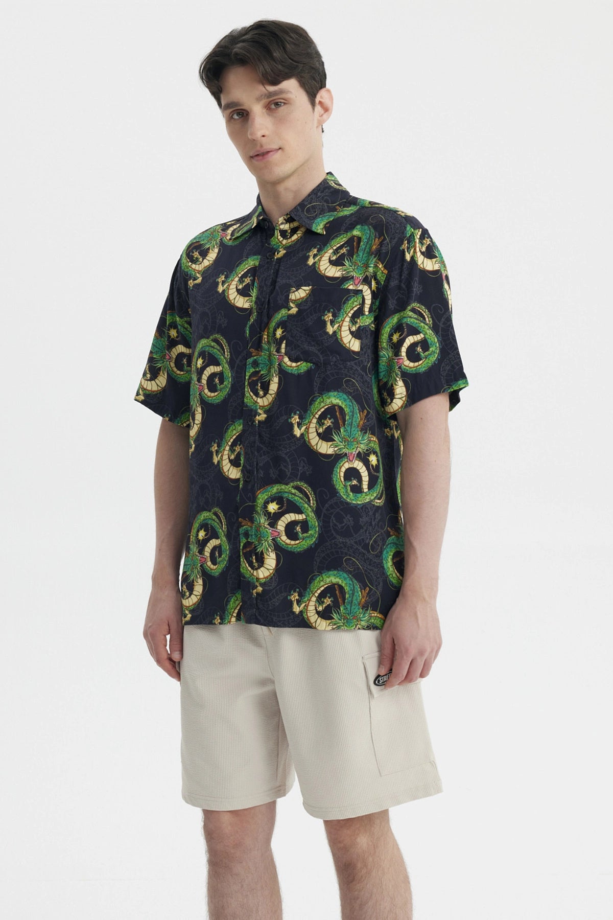 Camisa Dragon Ball Shenlong Negra