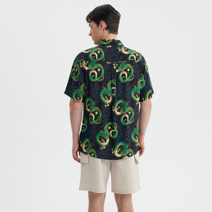 Camisa Dragon Ball Shenlong Negra