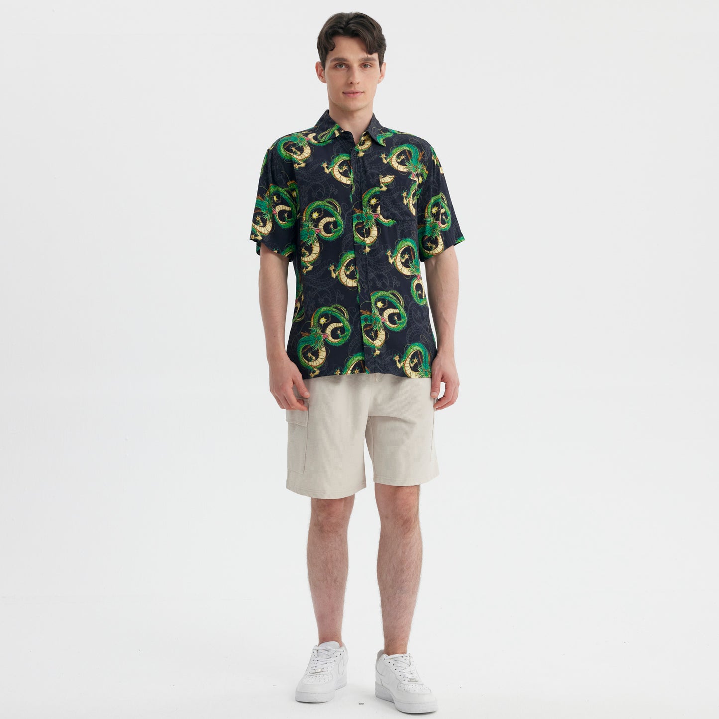 Camisa Dragon Ball Shenlong Negra