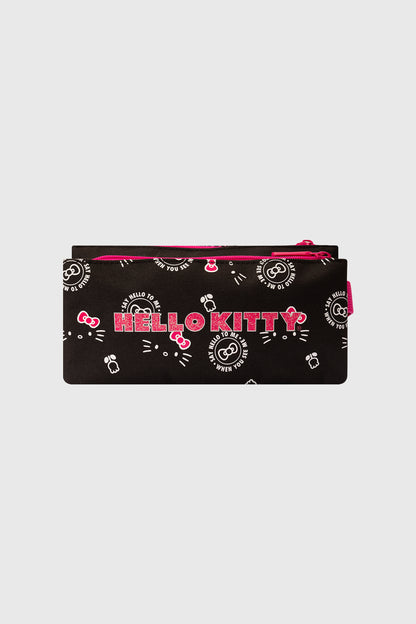 Estuche Hello Kitty Negro