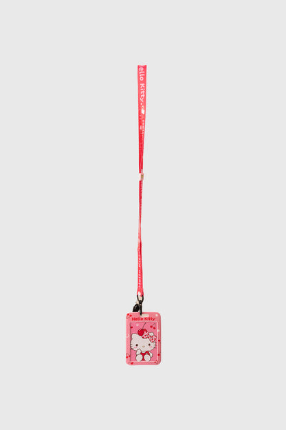 Lanyard Hello Kitty Rosado