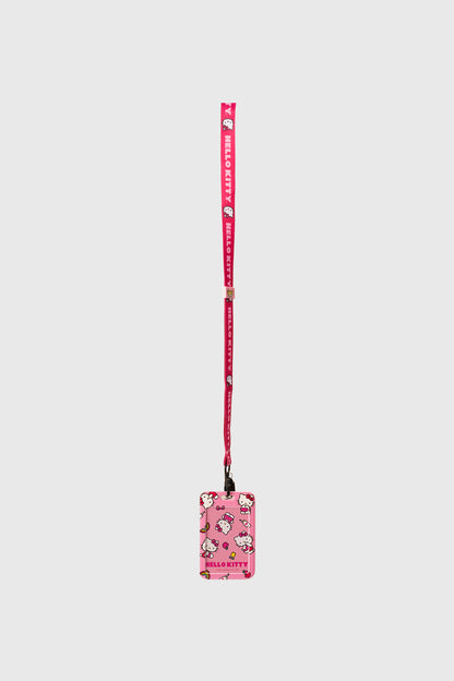 Lanyard Hello Kitty Rosado