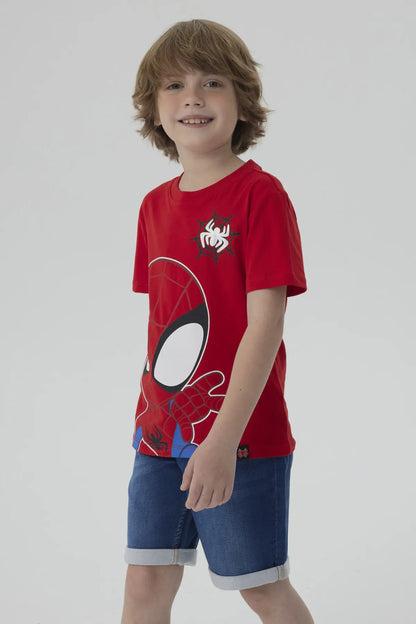 Polera Spidey Roja