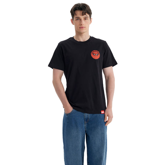 Polera Spider Man Negra