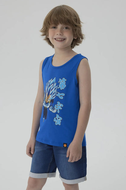 Polera Dragon Ball Azul