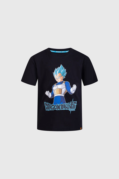 Polera Dragon Ball Vegeta Negra