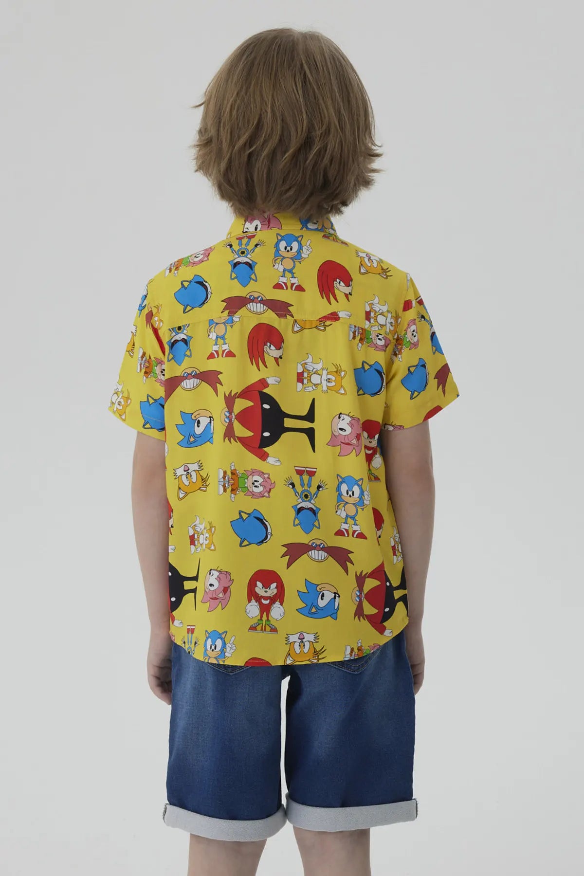 Camisa Sonic Amarillo