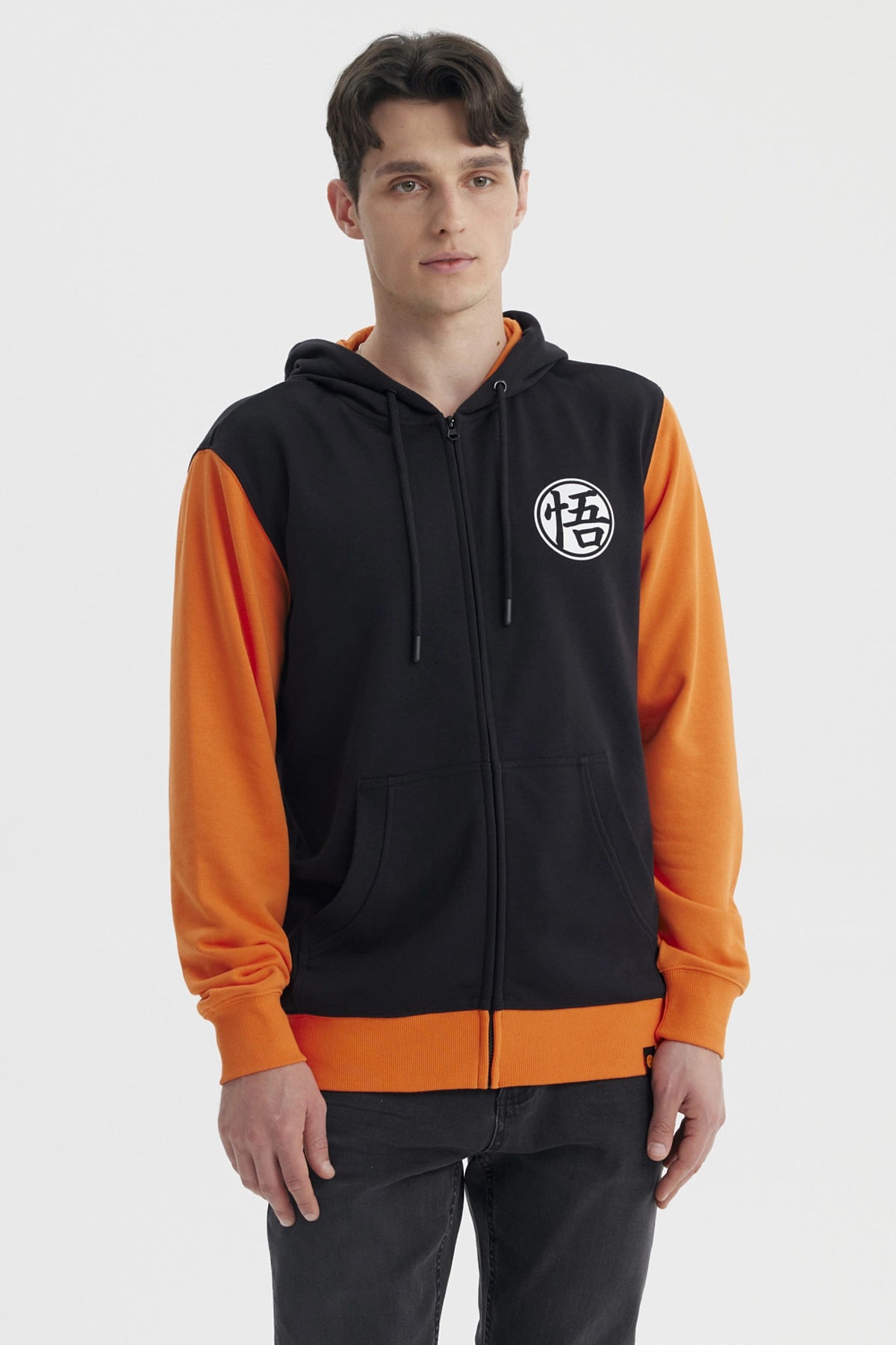 Polerón Dragon Ball Azul Cielo