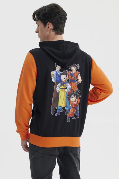 Polerón Dragon Ball Azul Cielo