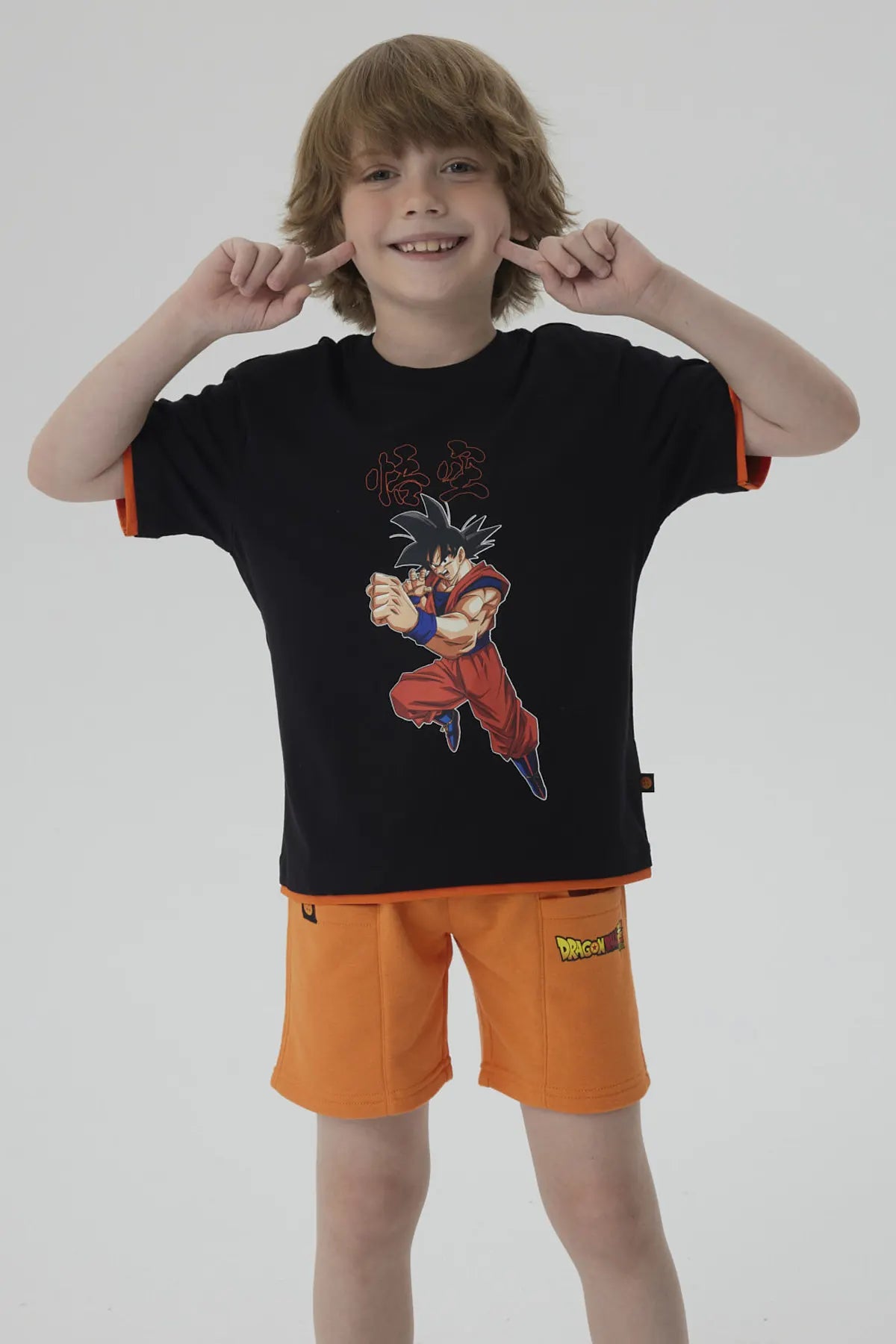 Polera Dragon Ball Goku Negra