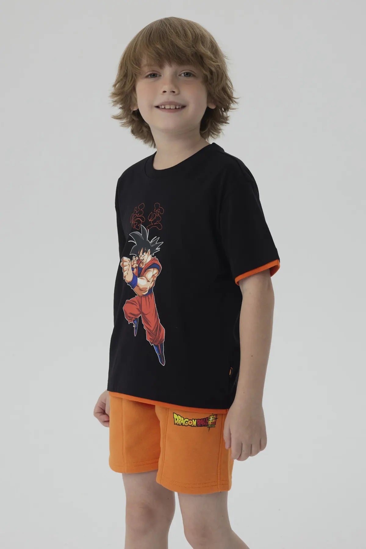 Polera Dragon Ball Goku Negra