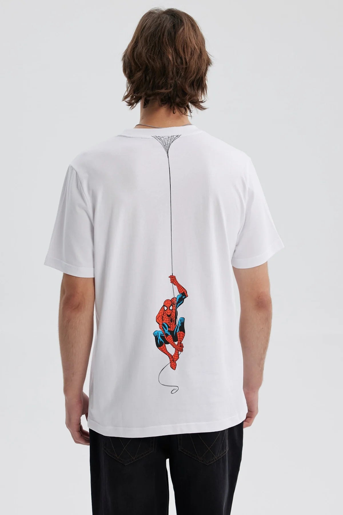 Polera The Amazing Spider Man Blanca