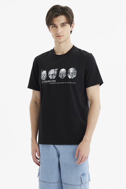 Polera Mandalorian Negra