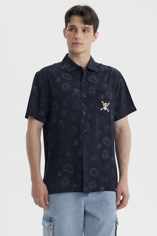 Camisa One Piece Negra