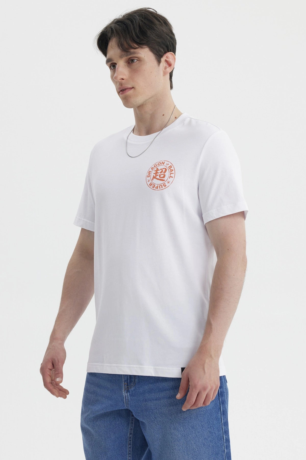 Polera Dragon Ball Blanca