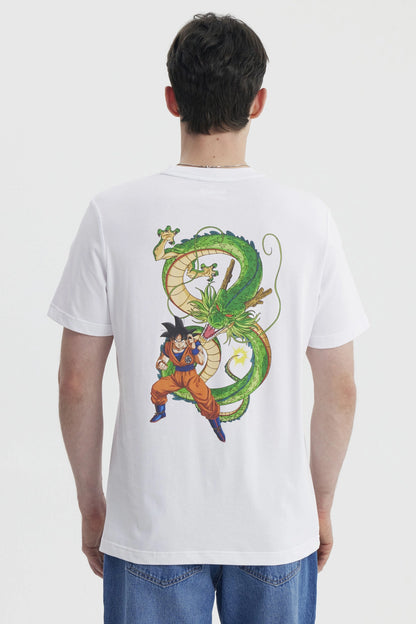 Polera Dragon Ball Blanca