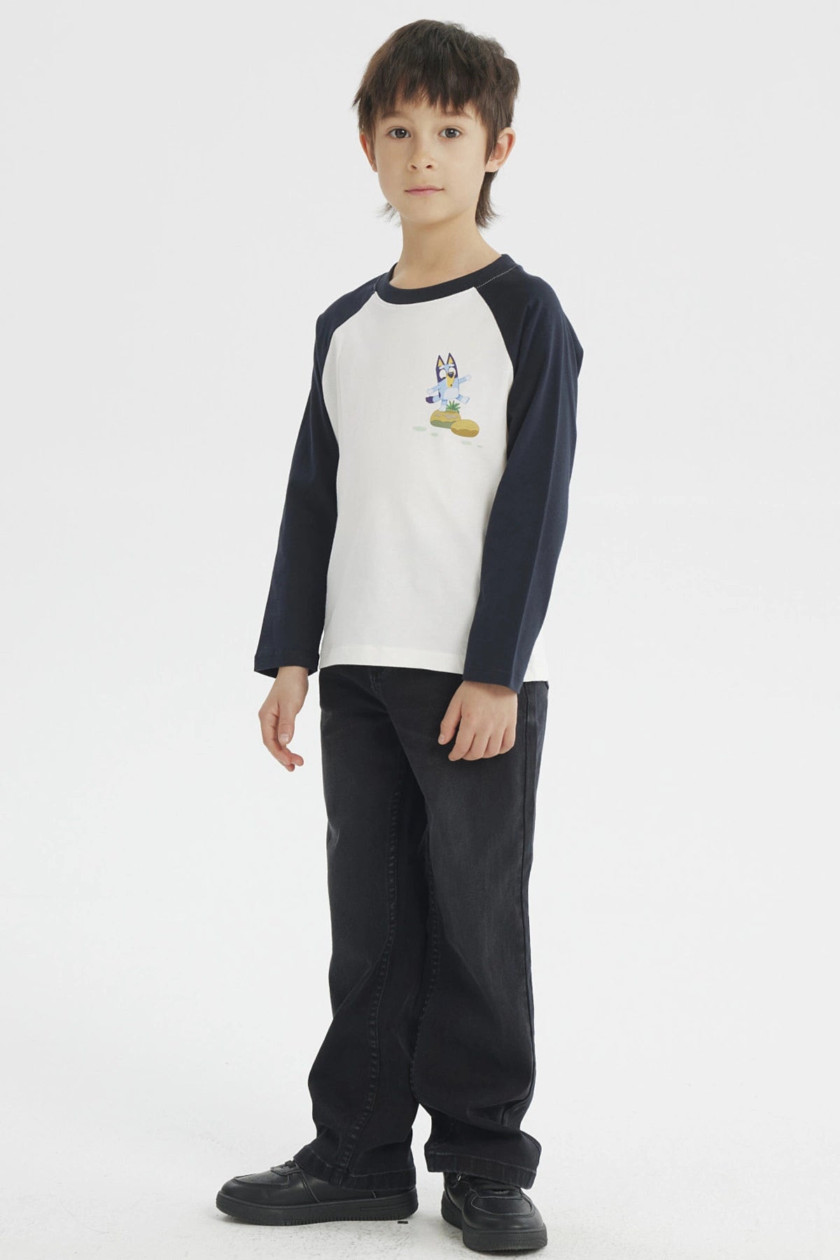 Polera Bluey Azul Marino