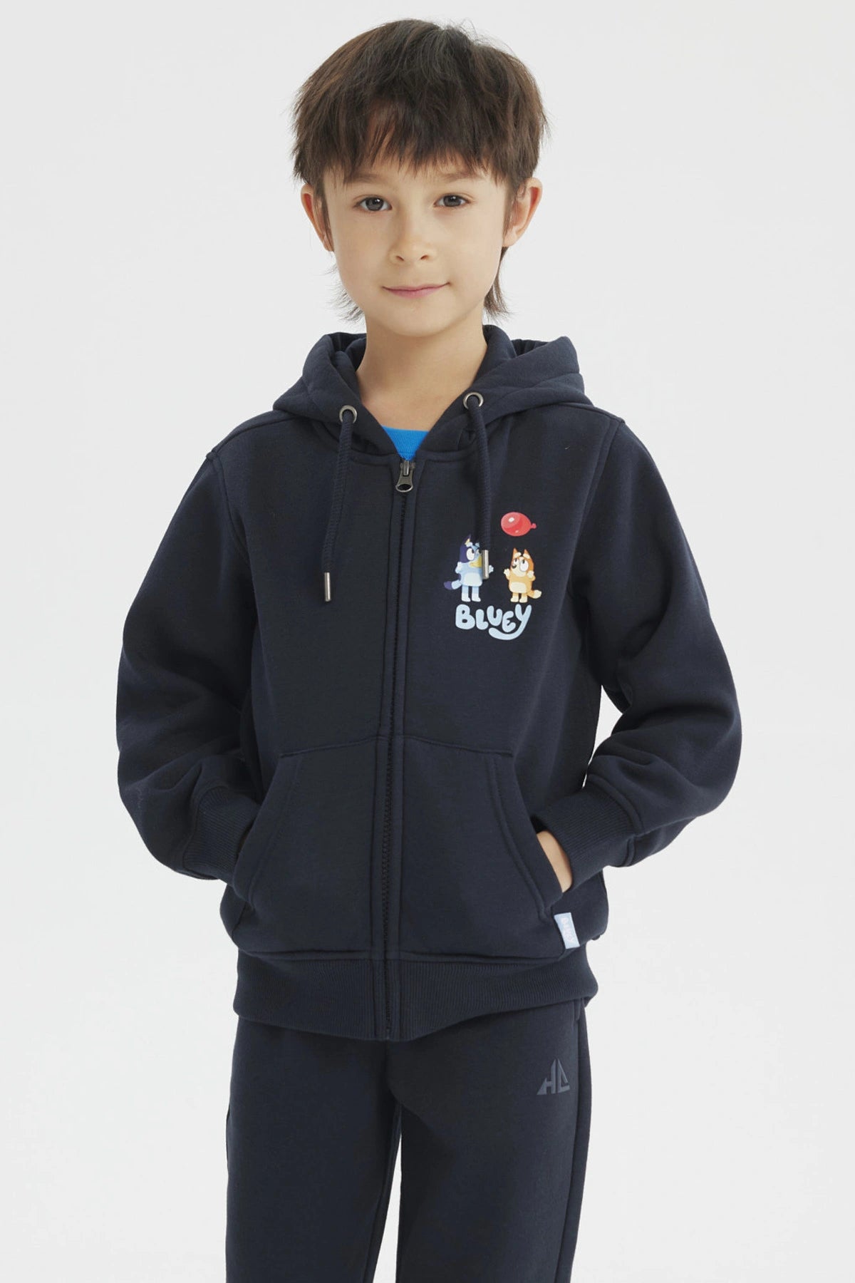 Polerón Bluey Azul Marino