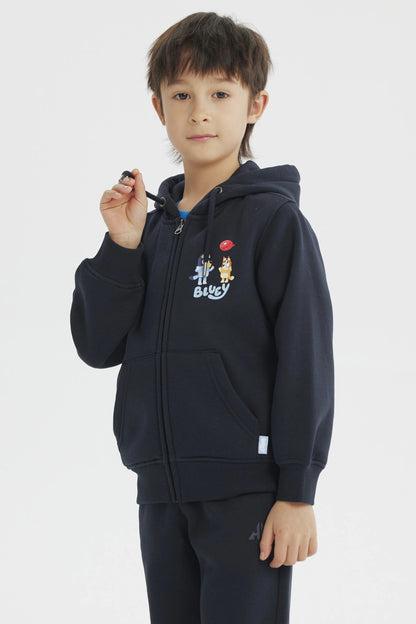 Polerón Bluey Azul Marino