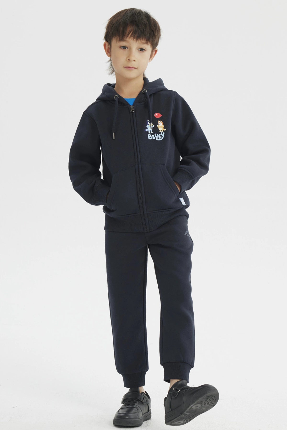 Polerón Bluey Azul Marino