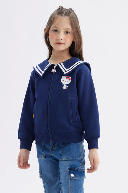 Polerón Hello Kitty Azul Marino