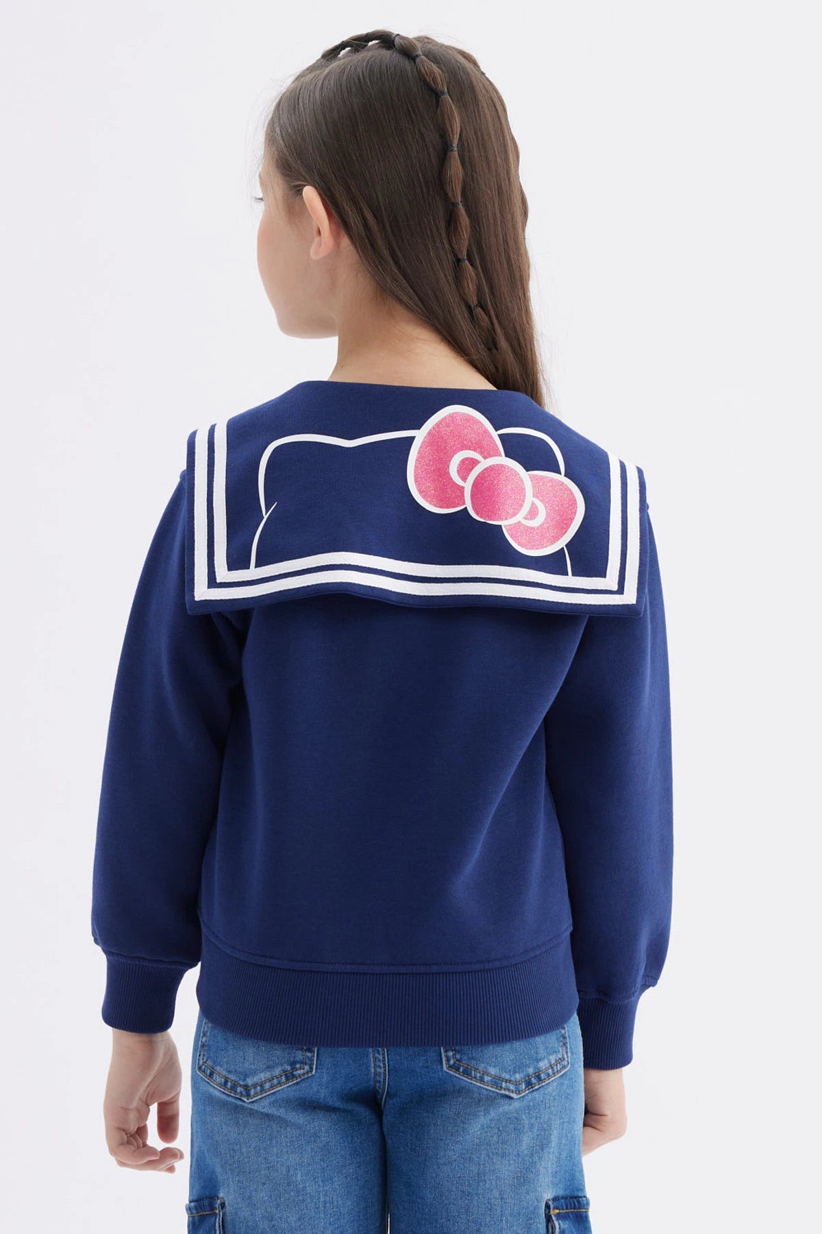 Polerón Hello Kitty Azul Marino