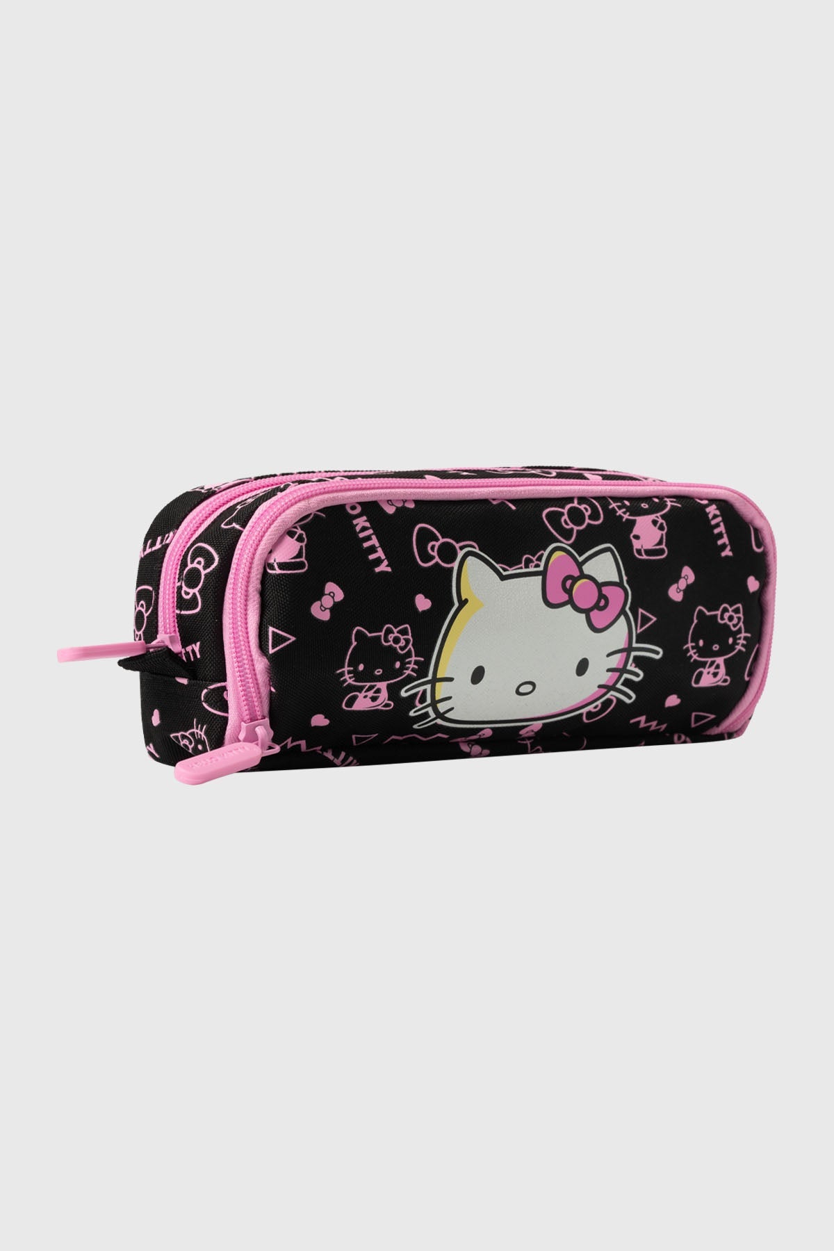 Estuche Hello Kitty Negro