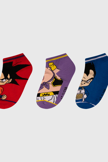 Calceta Tripack Dragon Ball