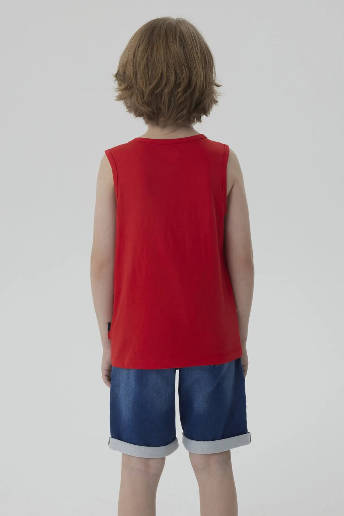 Polera Cars Rayo McQueen Roja